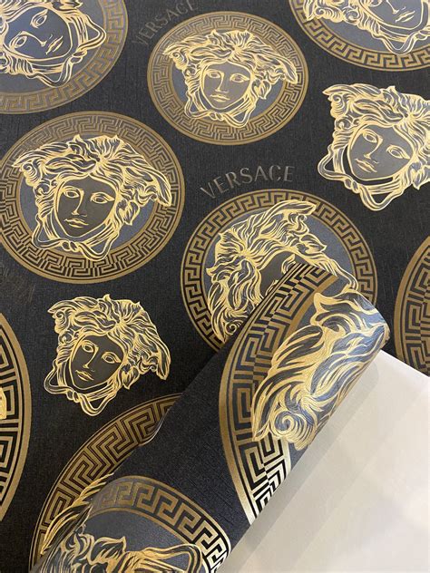 versace medusa headband|medusa head versace wallpaper.